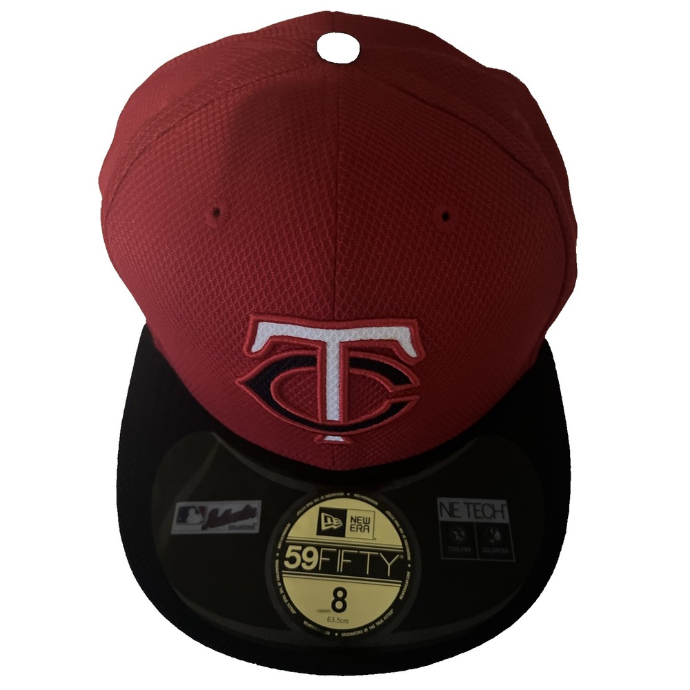 Minnesota Twins New Era 59Fifty Hat Fitted Cap Diamond Era Size: 8 NWT